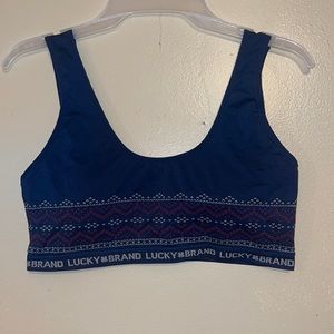 Lucky Brand Sports Bra Size Large